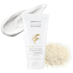 Rice Pure Clay Mask to Foam Cleanser/150ml