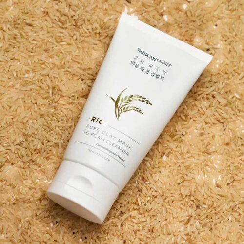 Rice Pure Clay Mask to Foam Cleanser/150ml