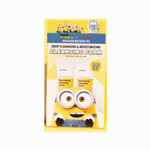 MANYO Factory Pure & Deep Cleansing Foam Minions Duo Set