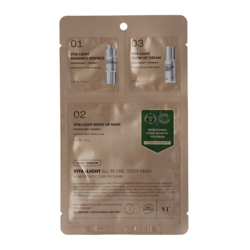 Vita-Light All In One 3Step Mask - Brightening Face Mask in a Sheet 1.5g+1.5g+25g