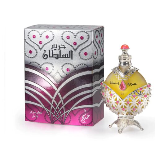 Khadlaj -Hareem- Al -Sultan- Silver -Unisex Concentrated Perfume Oil- 35ml