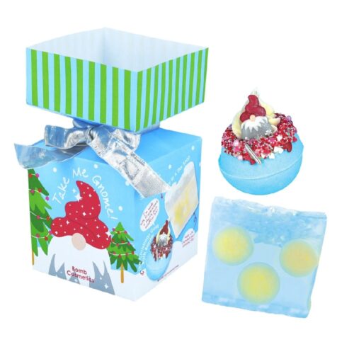 Take Me Gnome -Mini Bath- Bomb Cracker Gift Pack